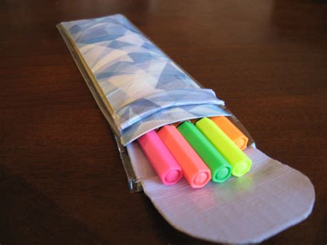 diy upcycle pencil cases